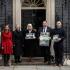 photo from article Handing in our cot campaign petition to 10 Downing Street