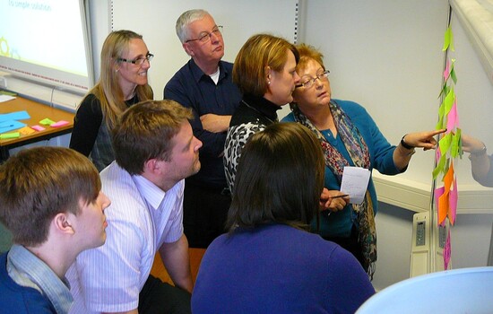Sharing expertise... in Blackburn