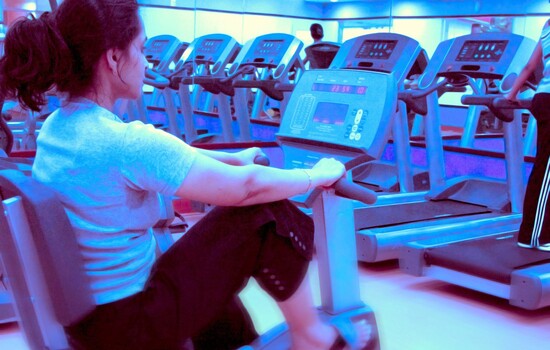 Joining the gym and feeling fit