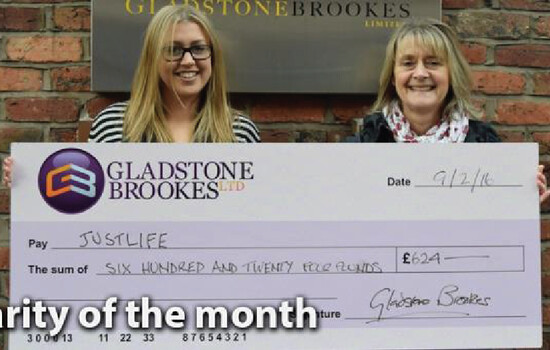 Charity of the month with Gladstone Brookes