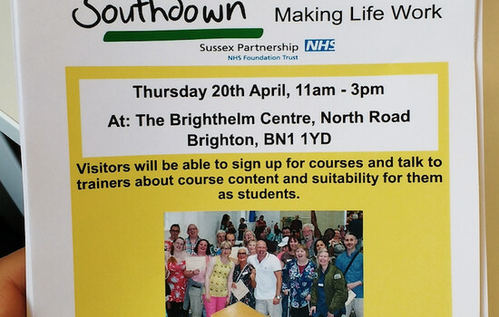 Justlife visits Brighton Recovery College